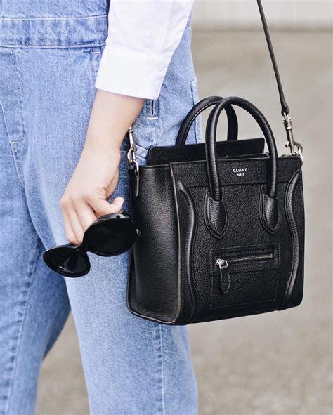 celine phantom straps|Celine mini luggage.